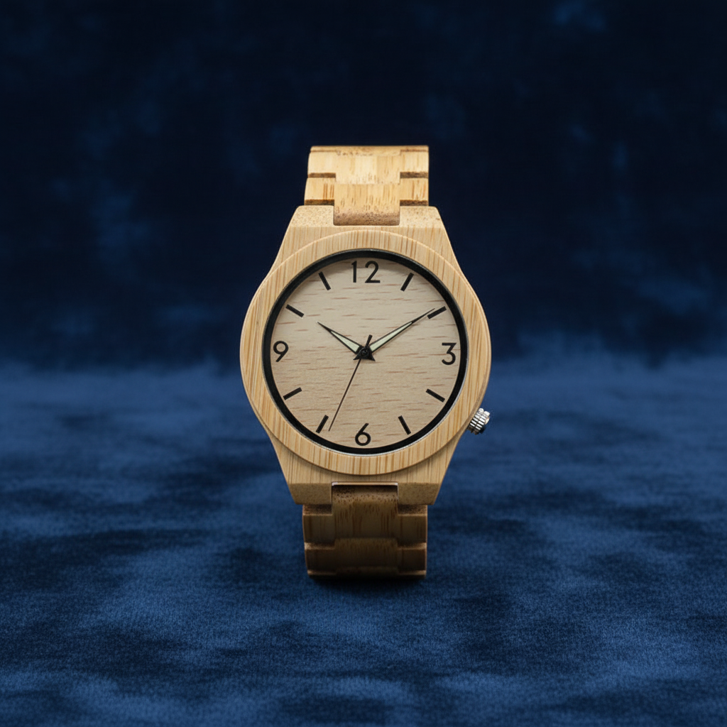 Montre en Bambou