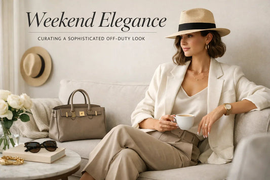 Weekend Elegance: Curating a Sophisticated Off-Duty Look