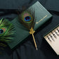 Vintage Feather Pen Set