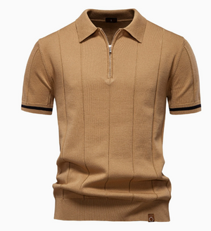 Polo Tricot Coton Homme Été