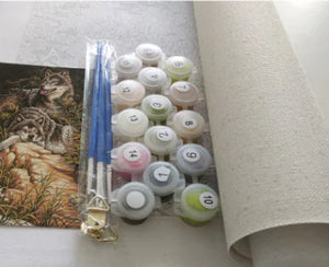 DIY  Oil Painting Kit, Floral