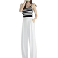 Wide-Leg Dragon Fruit Suit Pants for Women