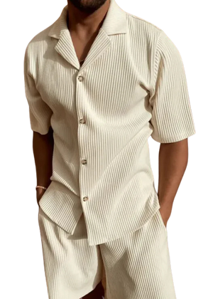 Men's Corduroy Polo Set