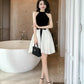 Vintage Elegant Strapless A-Line Dress for Women