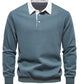 Men's Casual Polo Collar Sweater