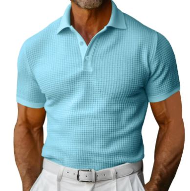 Polo Jacquard Slim Fit Homme