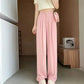 Wide-Leg Dragon Fruit Suit Pants for Women