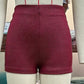 Shiny Shorts Tight Pants