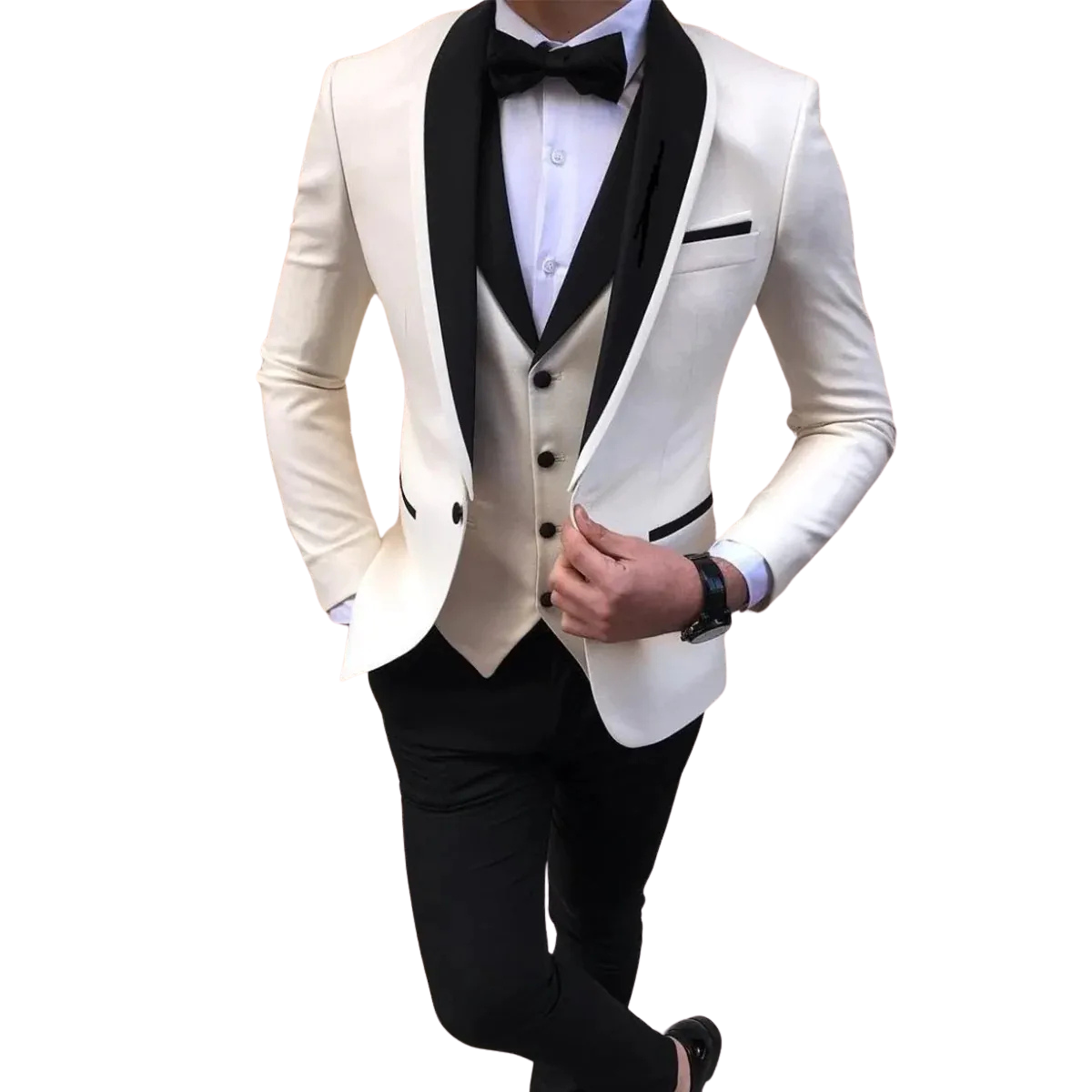 Men's Suit Three Piece Business Suit