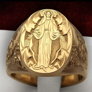 Carved Ring Badge