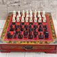 Antique Chess Set with Terracotta Warriors Design