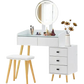 Dressing Table With LED Lights