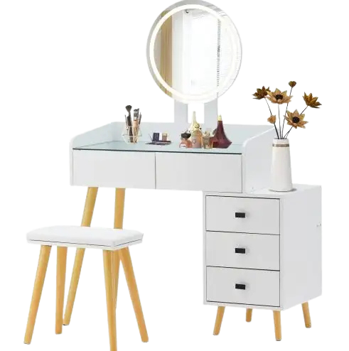 Dressing Table With LED Lights