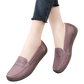 Leather Slip-On Shoes for Women