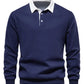 Men's Casual Polo Collar Sweater