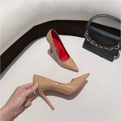 Red Bottom Pointed Heels
