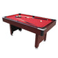 Pool Table with Multi-Color Cues