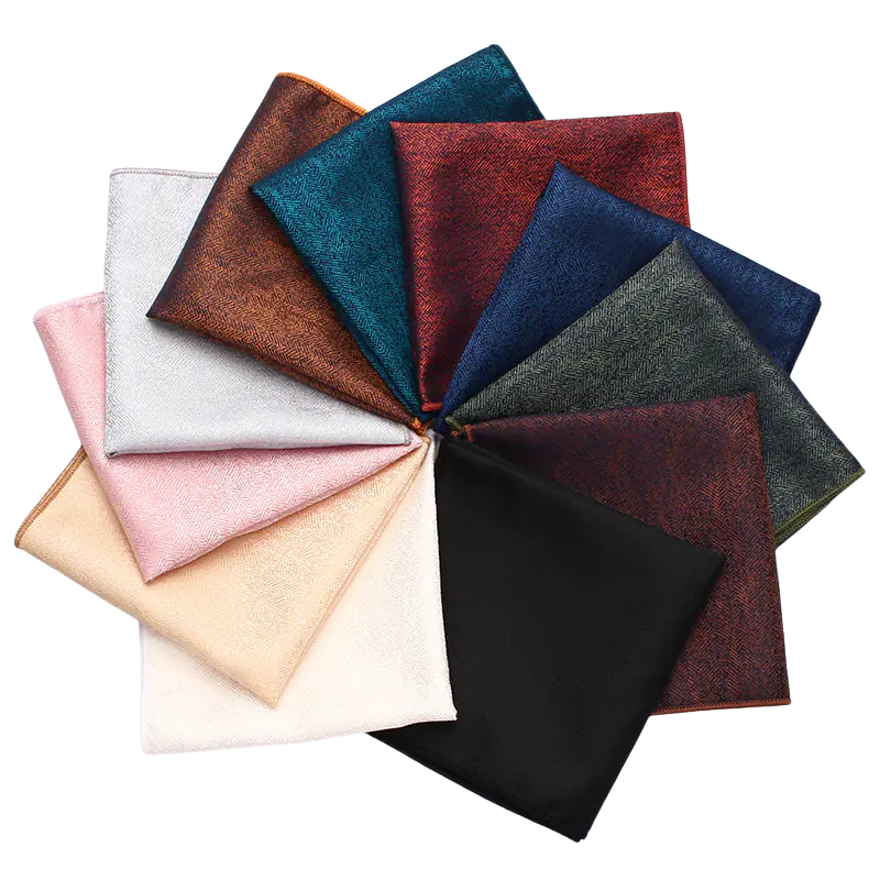 Men's Vintage Plaid Pocket Square