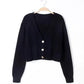 Short Cardigan Sweater Top