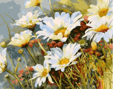 DIY  Oil Painting Kit, Floral