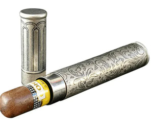 Retro Copper Humidor Cylinder