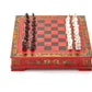 Antique Chess Set with Terracotta Warriors Design