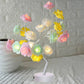 LED Rose Flower Lamp - Nordic Decorative Table Light