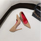 Red Bottom Pointed Heels