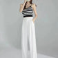 Wide-Leg Dragon Fruit Suit Pants for Women