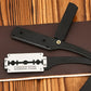 Vintage Stainless Steel Folding Straight Razor Holder