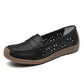 Leather Slip-On Shoes for Women