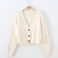 Short Cardigan Sweater Top