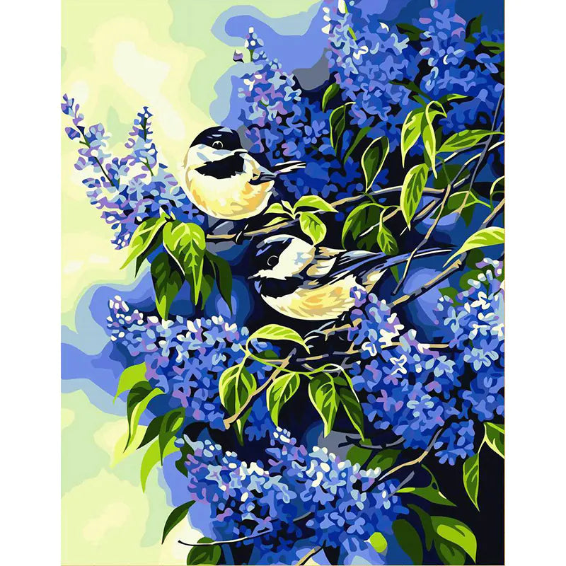 DIY Digital Oil Painting Kit, Flower