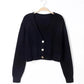 Short Cardigan Sweater Top