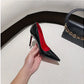 Red Bottom Pointed Heels