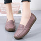 Leather Slip-On Shoes for Women