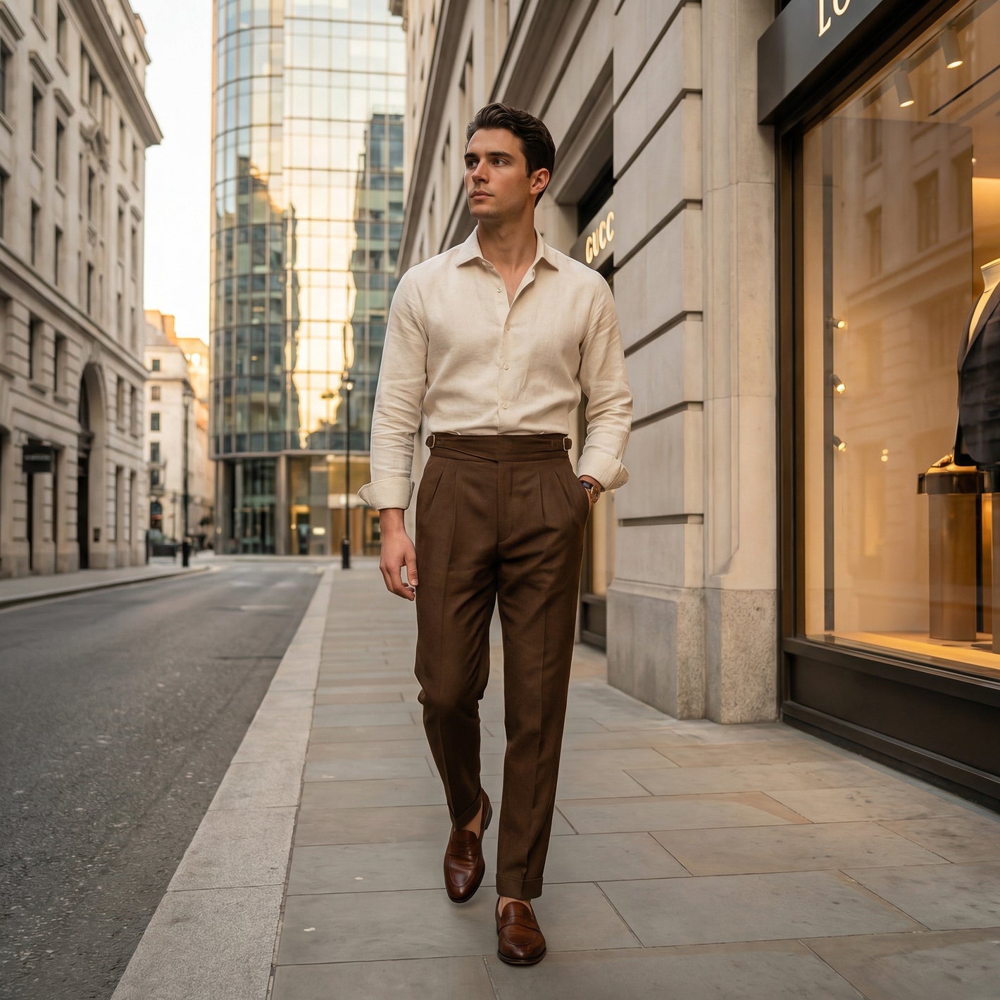 Pantalon Droit