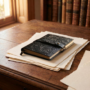 Carnet en Cuir Vintage Grave