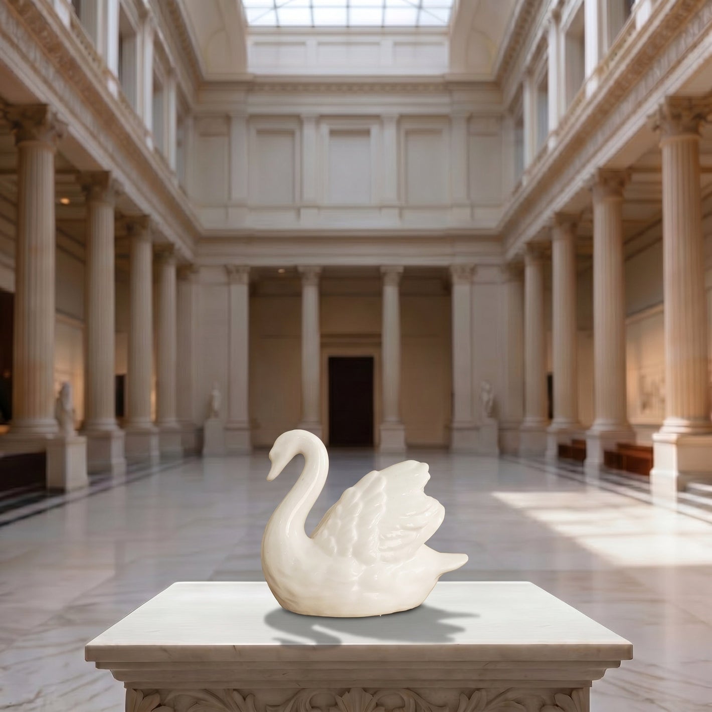 Cygne Céramique Décoratif