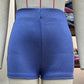 Shiny Shorts Tight Pants