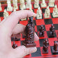 Antique Chess Set with Terracotta Warriors Design
