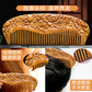 Vintage Green Sandalwood Carved Combs