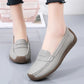 Leather Slip-On Shoes for Women