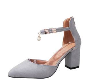 Versatile Women's Heels and Flats with Rhinestones