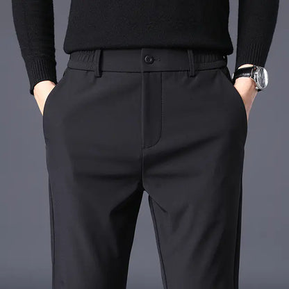Slim Fit Versatile Suit Pants for Men
