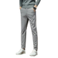Slim Fit Plaid British Suit Pants for Men