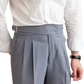 Men's Belt Skinny Casual Suit Pants