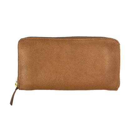 Nubuck Zipper Wallet