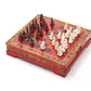 Antique Chess Set with Terracotta Warriors Design
