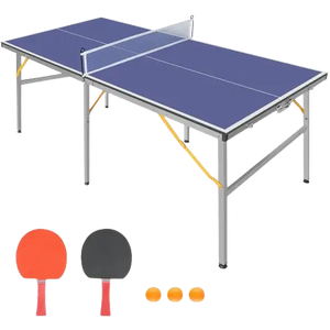 6ft Mid-Size Table Tennis Table